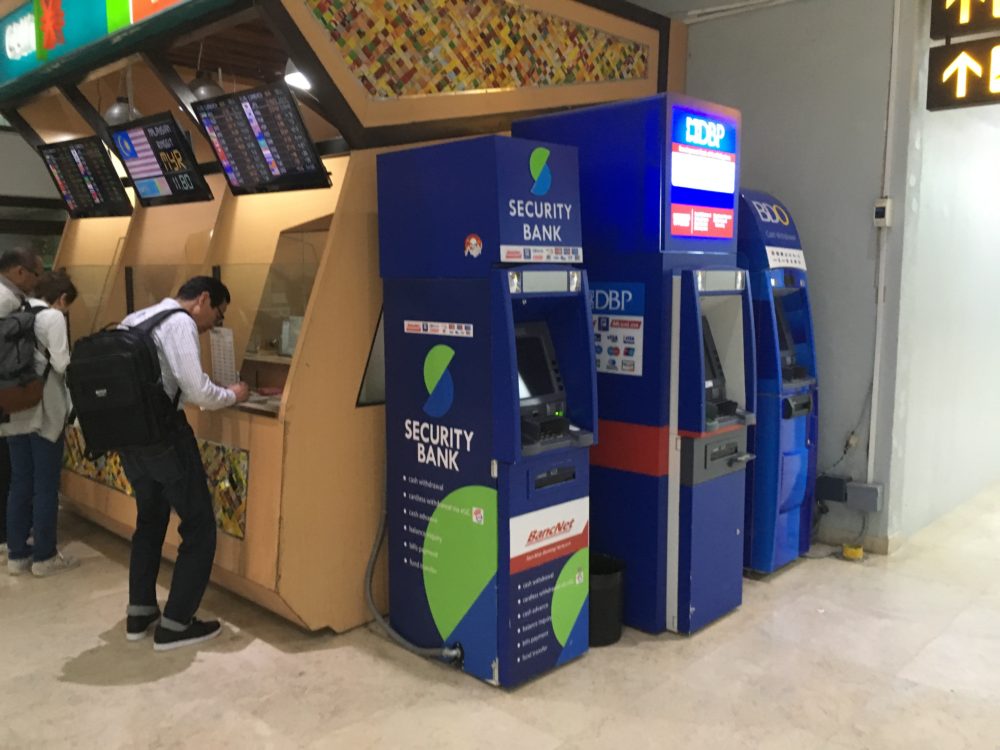 フィリピン・セブ島　キャッシング方法、ATMの使い方、現金の引き出し方について